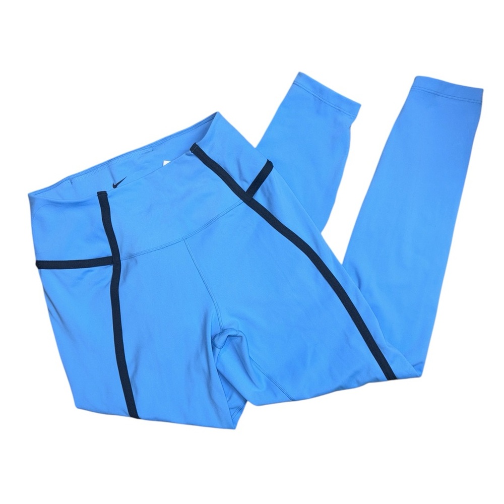 Nike One High-Waisted 7/8 Leggings University Blue/White